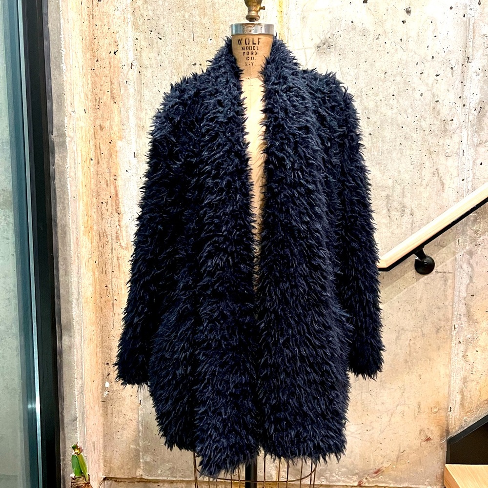 Black coat size medium